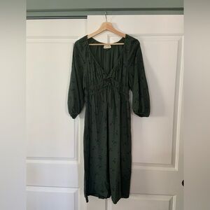 Universal threads floral dress | linen dress | midi dress